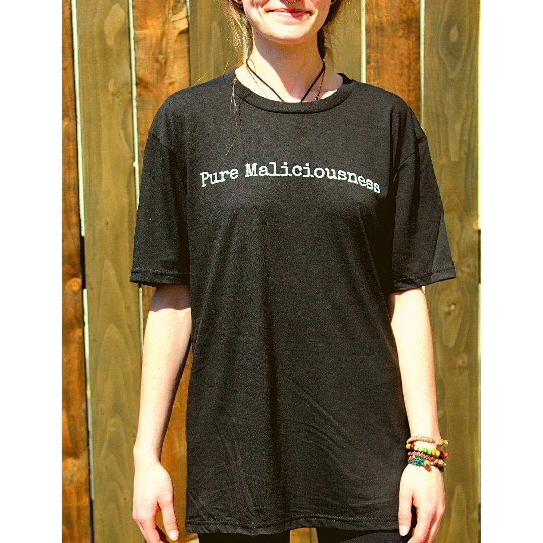 Pure Maliciousness Crew Neck T-Shirt - Malicious Women Co. - Apparel